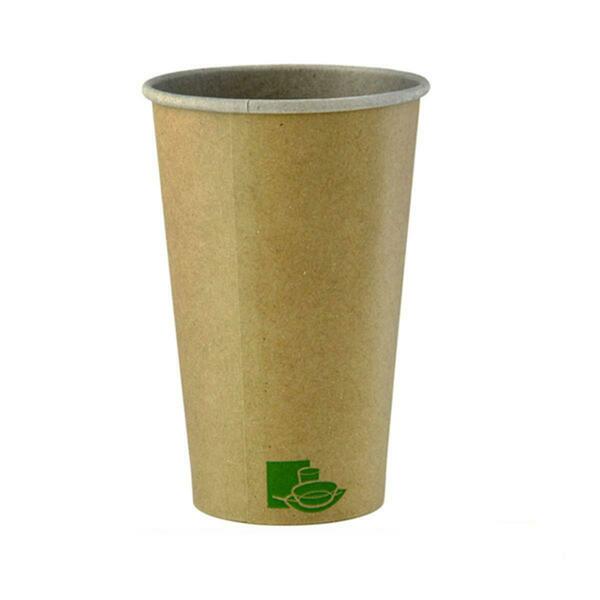 Packnwood 20 oz Zen Kraft Recyclable Paper Cups, 3.54 x 6.3 in. 210GCZEN20